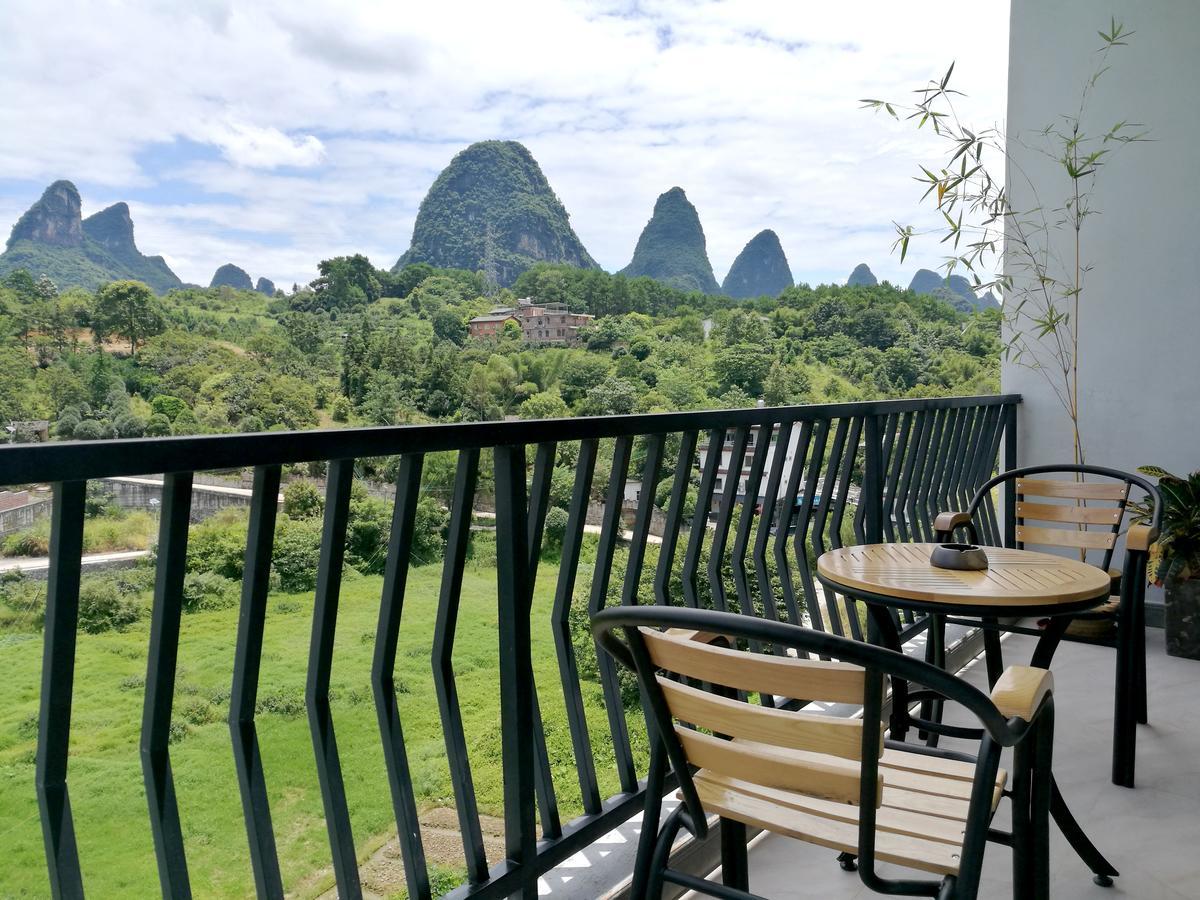 Hotel The Bamboo Leaf Yangshuo Esterno foto