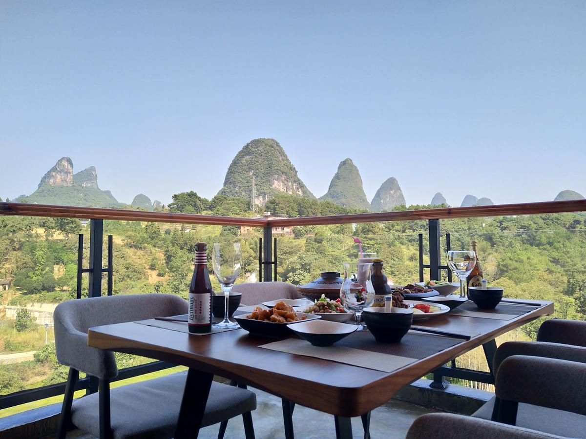 Hotel The Bamboo Leaf Yangshuo Esterno foto